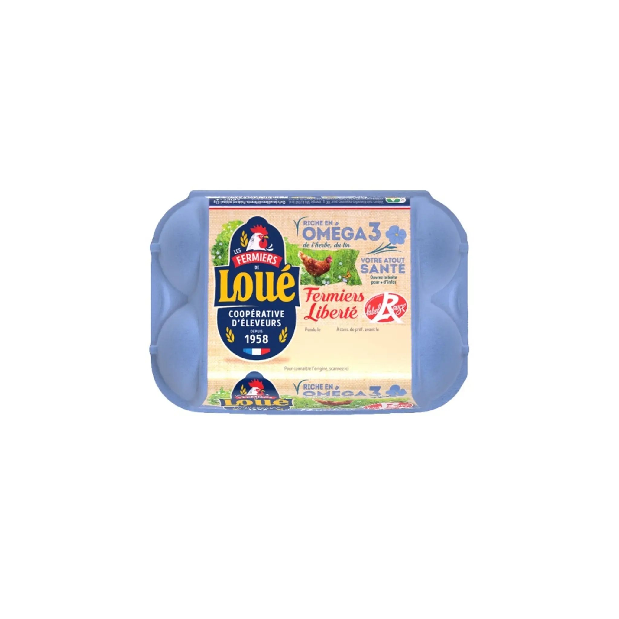LOUE Oeufs fermiers label rouge