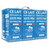 C'EST QUI LE PATRON ?! Lait demi-écrémé équitable UHT