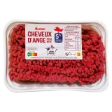 AUCHAN Cheveux d'ange pur bœuf 5%MG