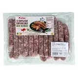 AUCHAN Chipolatas supérieures aux herbes
