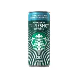STARBUCKS Tripleshot espresso boisson lactée au café Arabica allégé en sucres