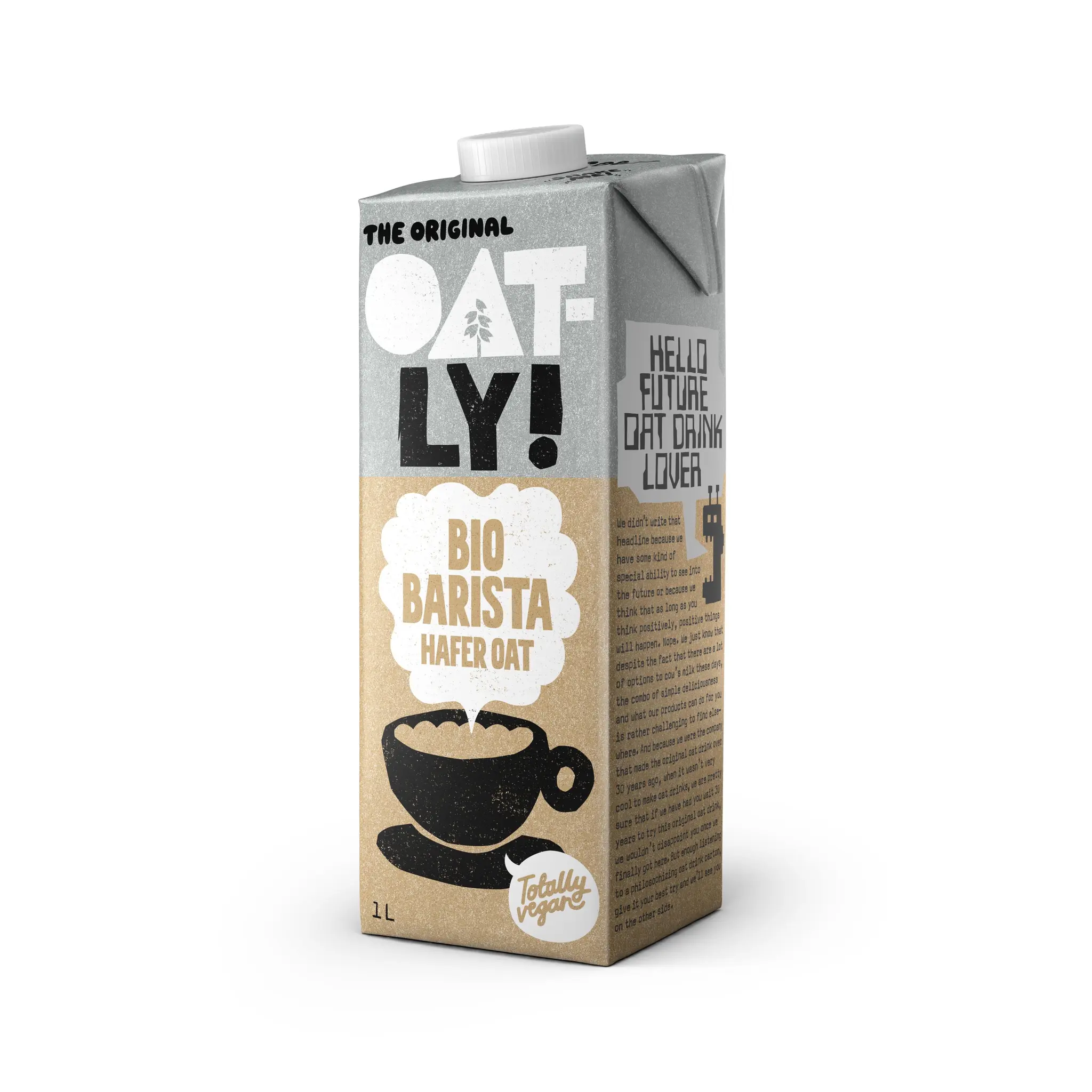OATLY Boisson végétale barista à l'avoine bio