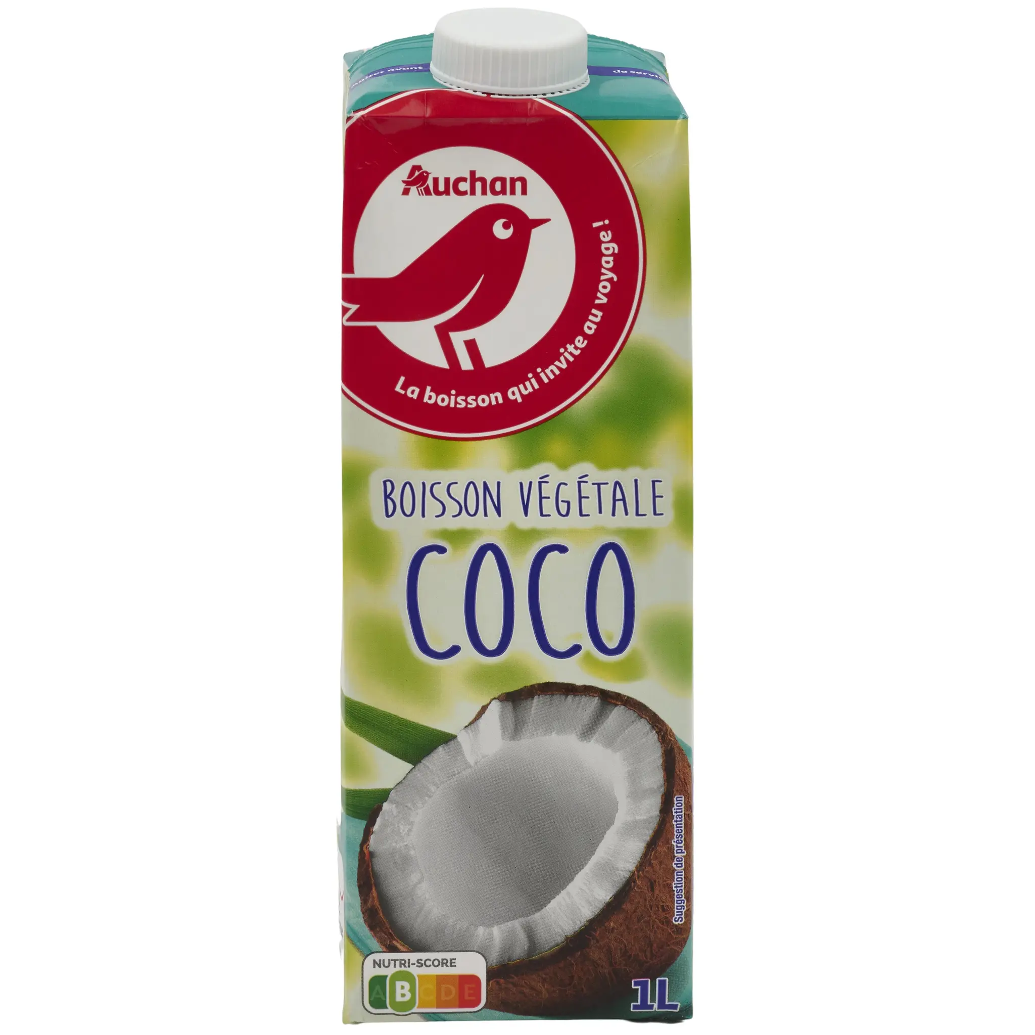 AUCHAN Boisson végétale coco