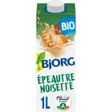 BJORG Boisson végétale épeautre noisette bio sans sucres ajoutés