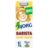 BJORG Boisson végétale barista à l'avoine saveur vanille bio