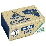 NATURE DE BRETON Beurre traditionnel doux 80% MG