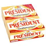 PRESIDENT Beurre gastronomique doux 82%MG