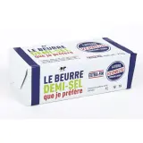 LAITERIE VERNEUIL Beurre demi-sel extra-fin 80%MG