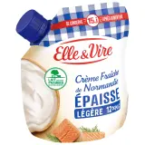 ELLE & VIRE Crème légère épaisse 12%MG