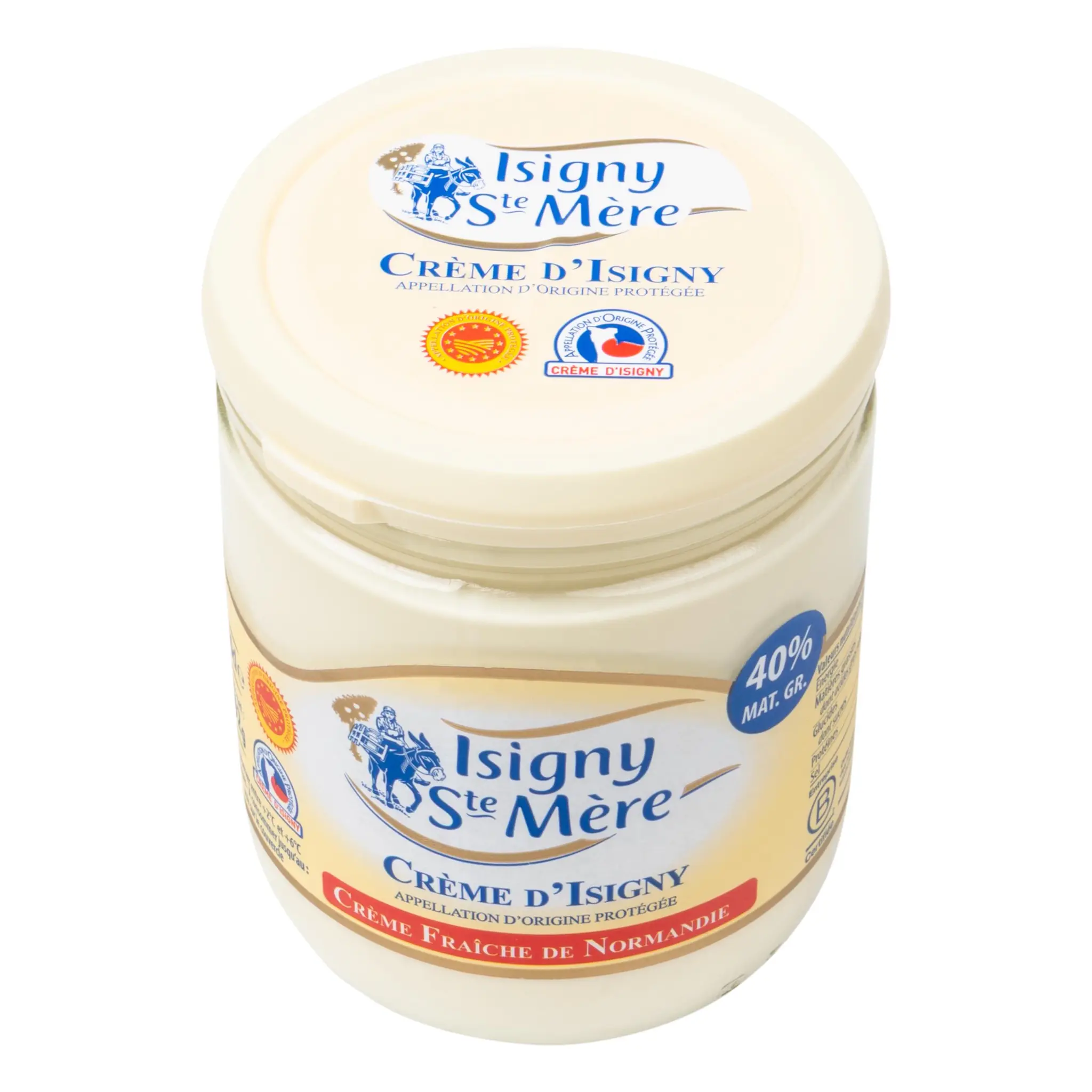 ISIGNY STE MERE Crème fraîche d'Isigny AOP 40% MG