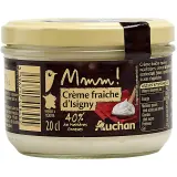 AUCHAN TERROIR Crème fraîche épaisse d'Isigny AOP 40%MG