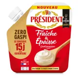 PRESIDENT Crème fraîche épaisse légère 25%mg