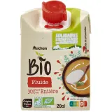 AUCHAN BIO CULTIVONS LE BON Crème fluide entière 30% MG bio