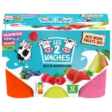 LES 2 VACHES Petits suisses aux fruits bio