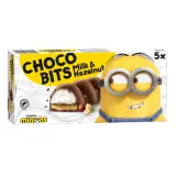 MINION Barres fourrées au lait et aux noisettes enrobées de chocolat au lait