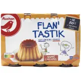 AUCHAN Flan au caramel