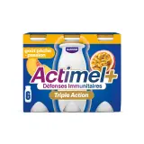 ACTIMEL Yaourt à boire pêche passion