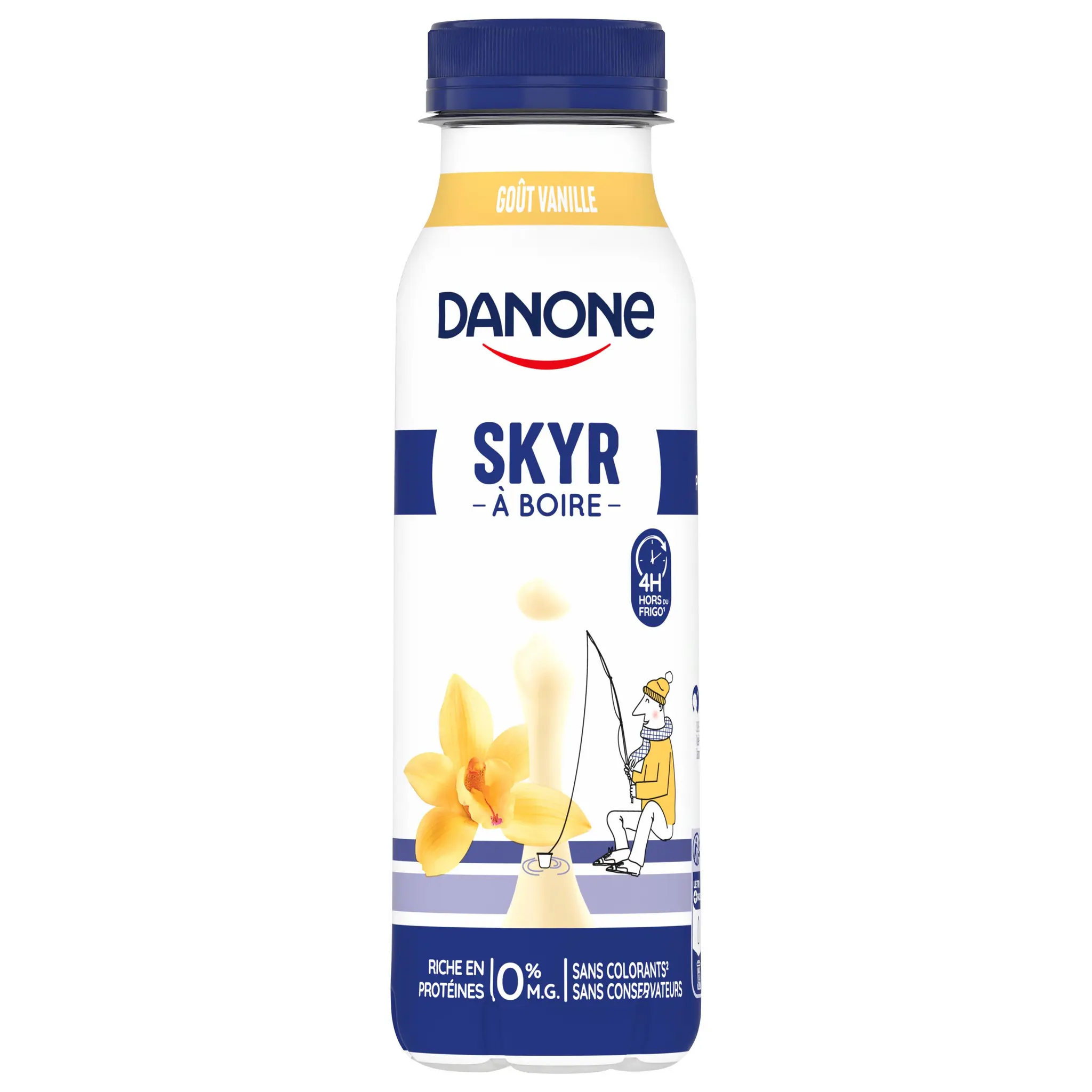 DANONE Skyr à boire à la vanille 0% MG
