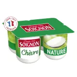 SOIGNON Yaourt nature au lait de chèvre