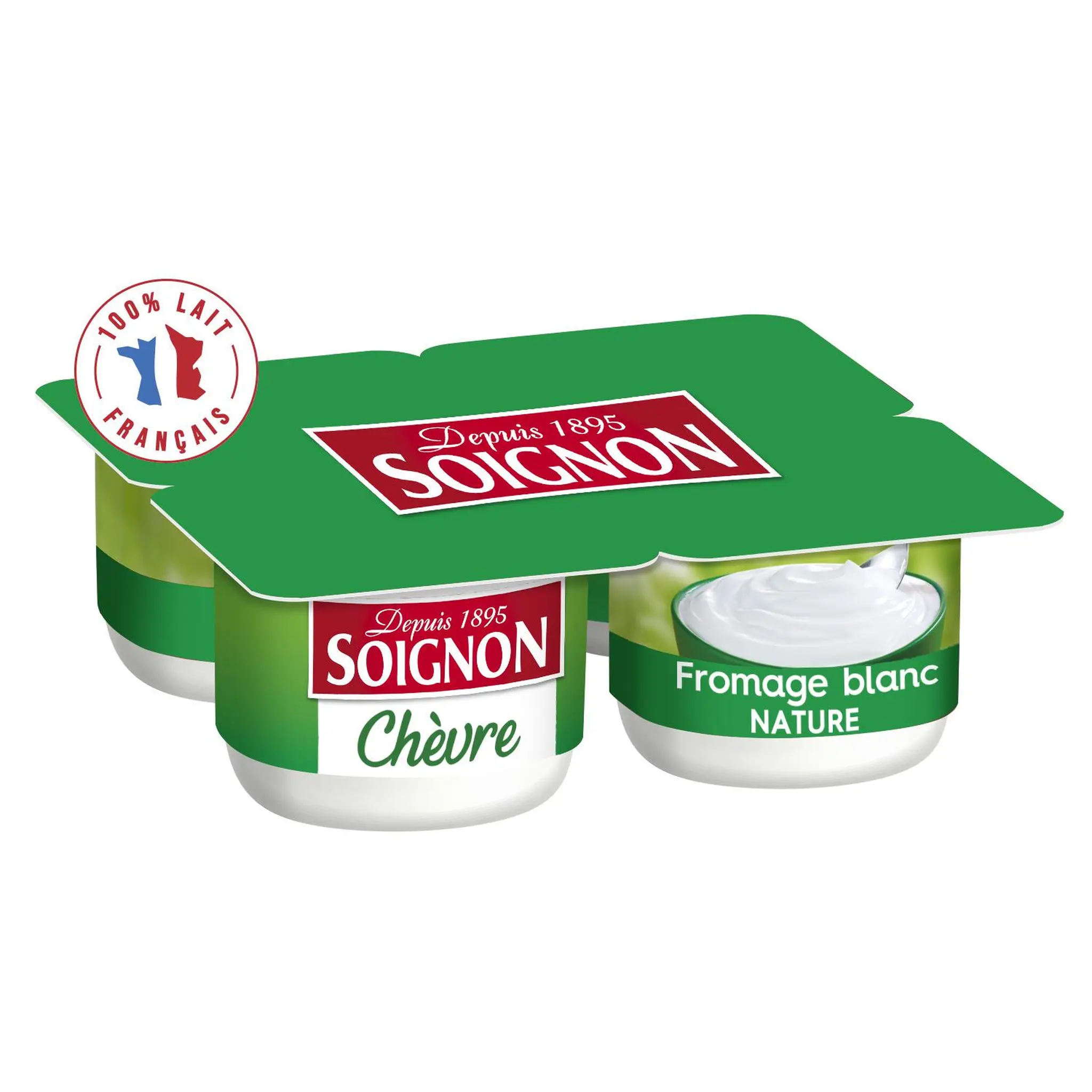 SOIGNON Fromage blanc au lait de chèvre