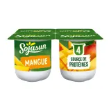SOJASUN Dessert végétal au soja et mangue