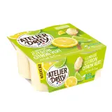 ATELIER DESSY Yaourt brassé au lait de coco aromatisé citron vert