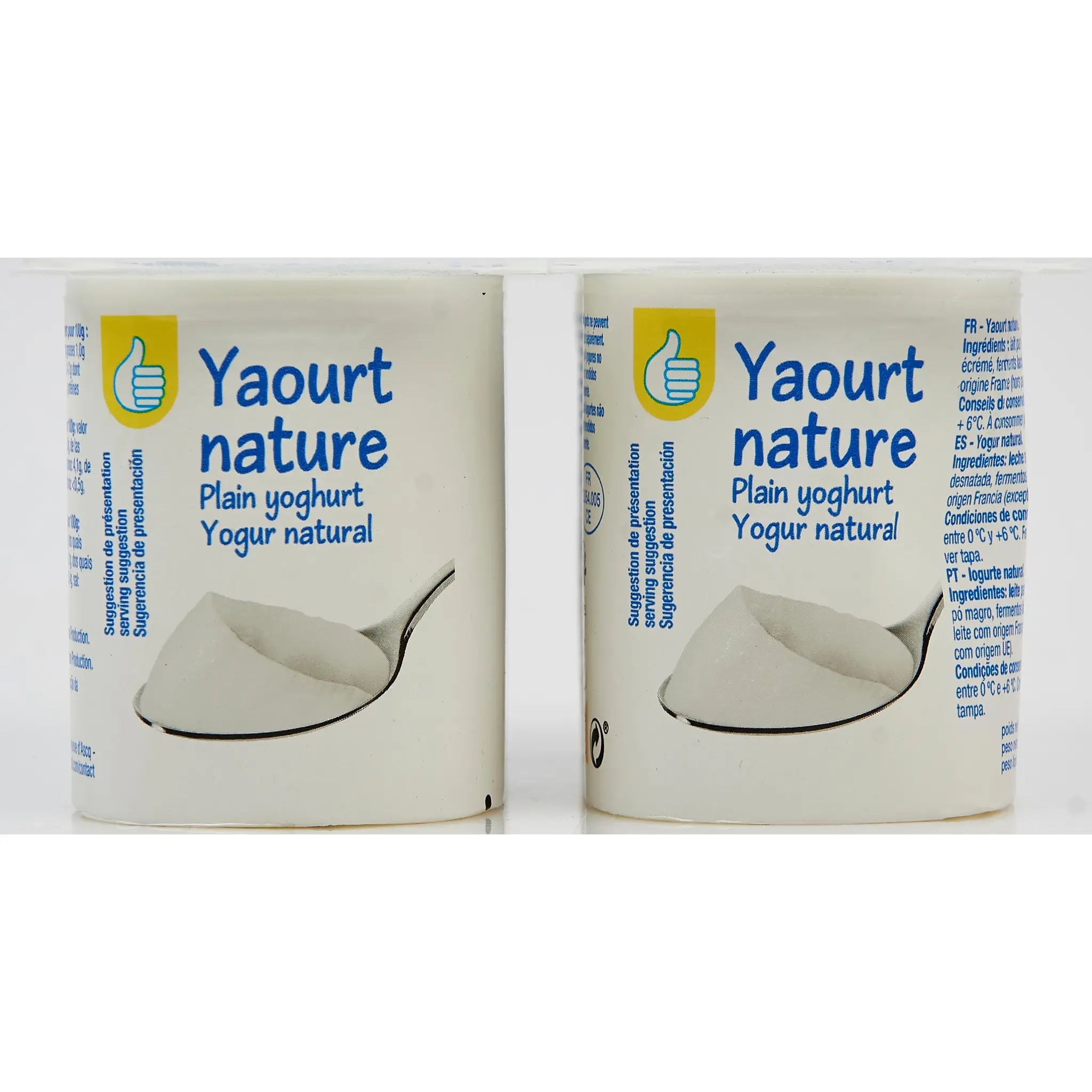 POUCE Yaourt nature
