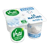 VRAI Yaourt nature au lait de brebis bio