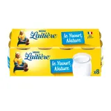LA LAITIERE Yaourt au lait entier nature
