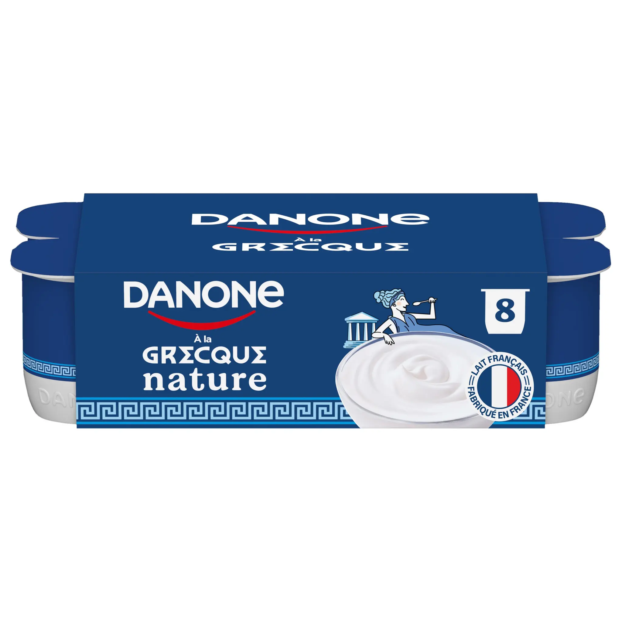 DANONE Yaourt à la grecque nature