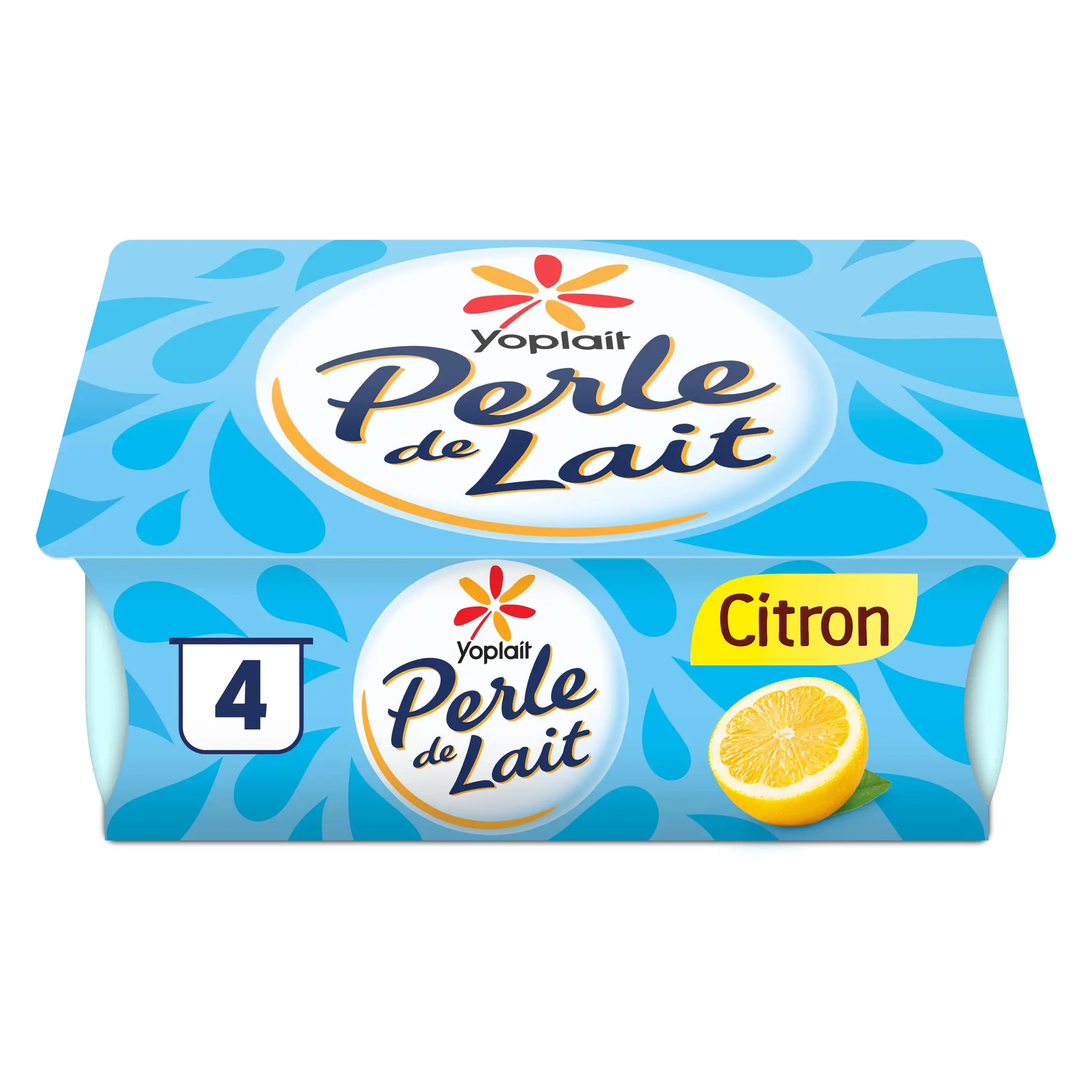 PERLE DE LAIT Yaourt brassé au citron