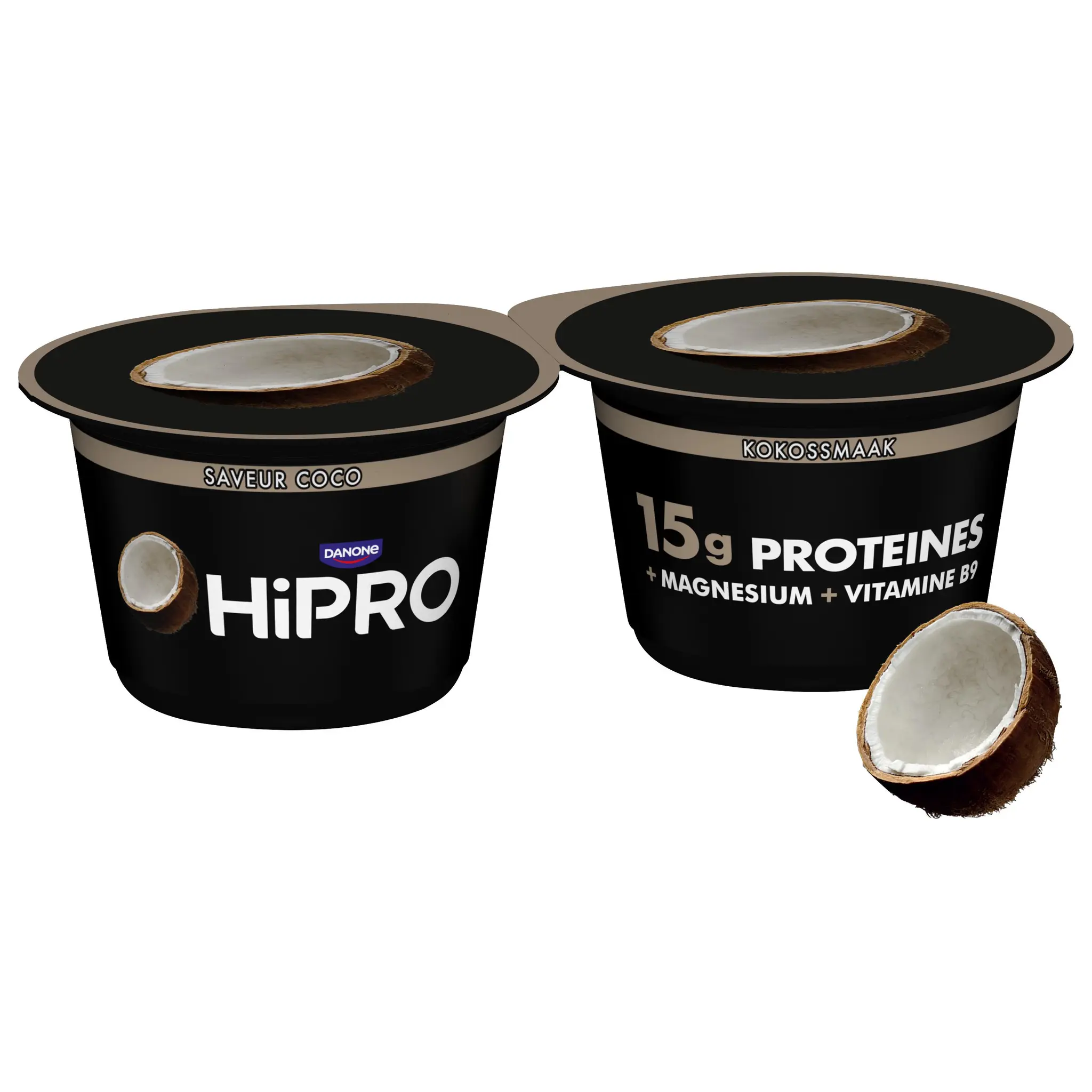 HIPRO Yaourt protéiné saveur coco 0% MG