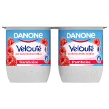 DANONE Velouté Yaourt brassé aux fruits mixés framboise