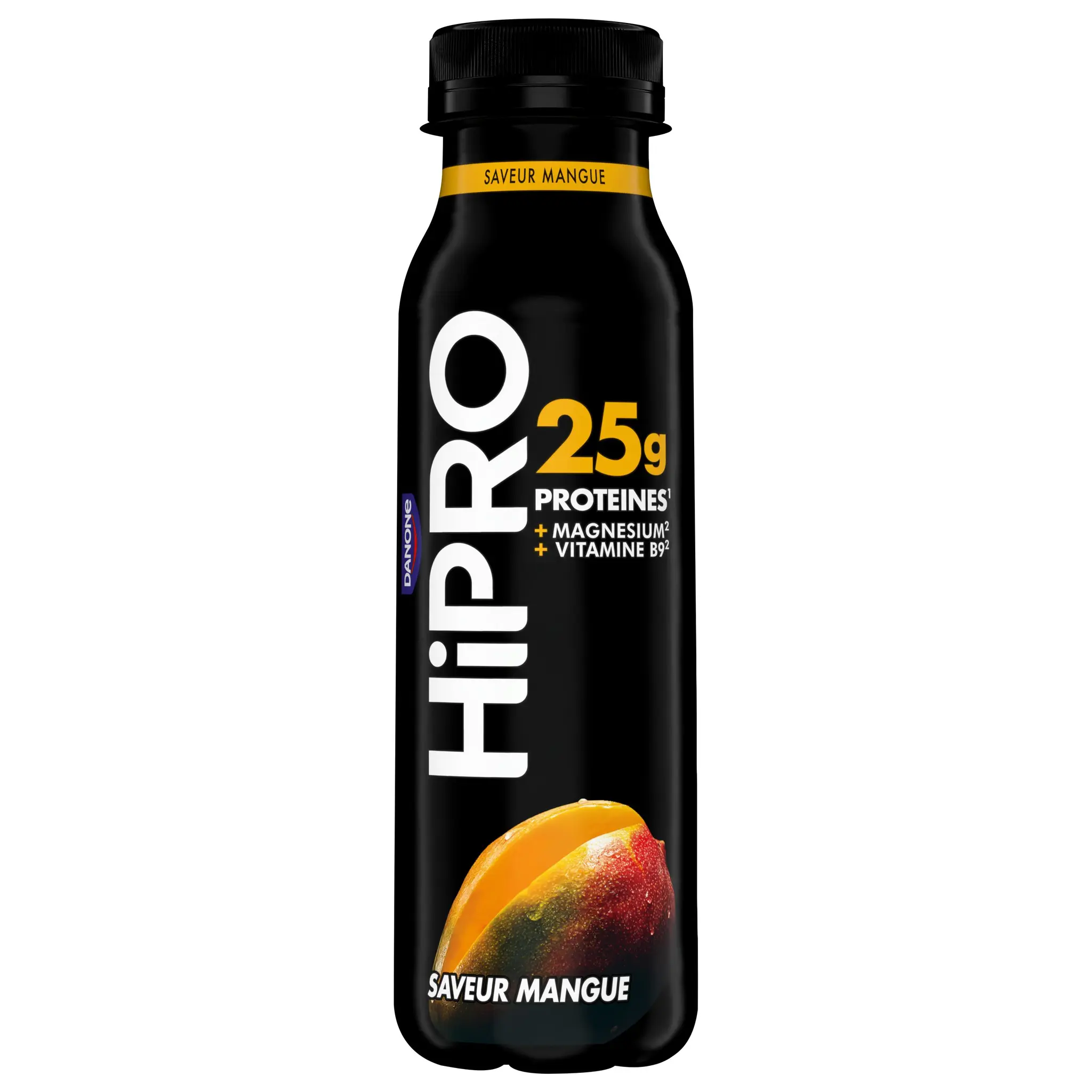 HIPRO Yaourt à boire protéiné saveur mangue 0% MG