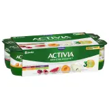 ACTIVIA Probiotiques Yaourt au bifidus abricot poire figue cerise