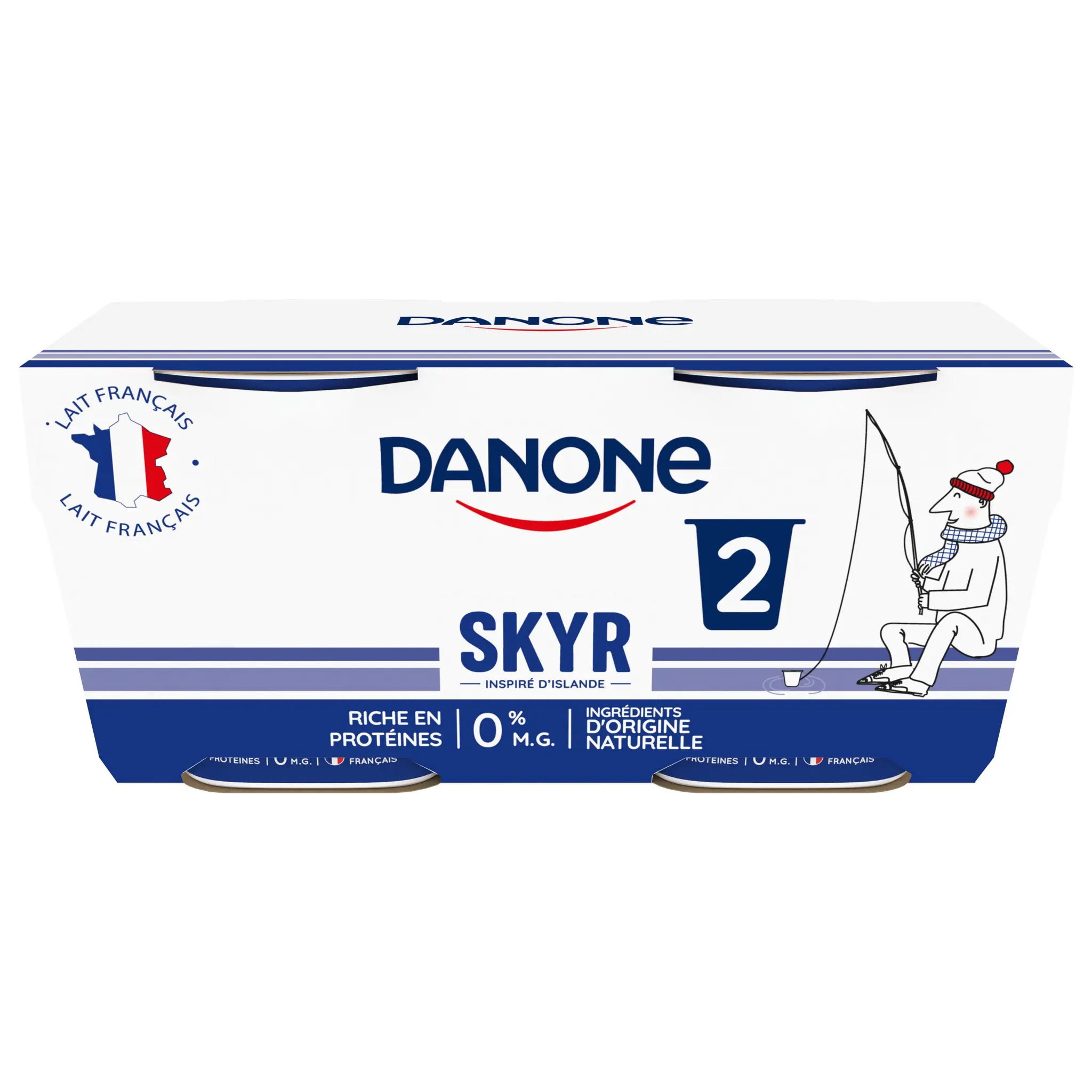 DANONE Skyr nature 0% MG