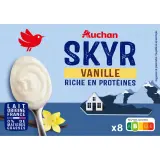 AUCHAN Skyr à la vanille nouvelle recette