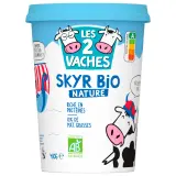 LES 2 VACHES Skyr nature bio 0% MG