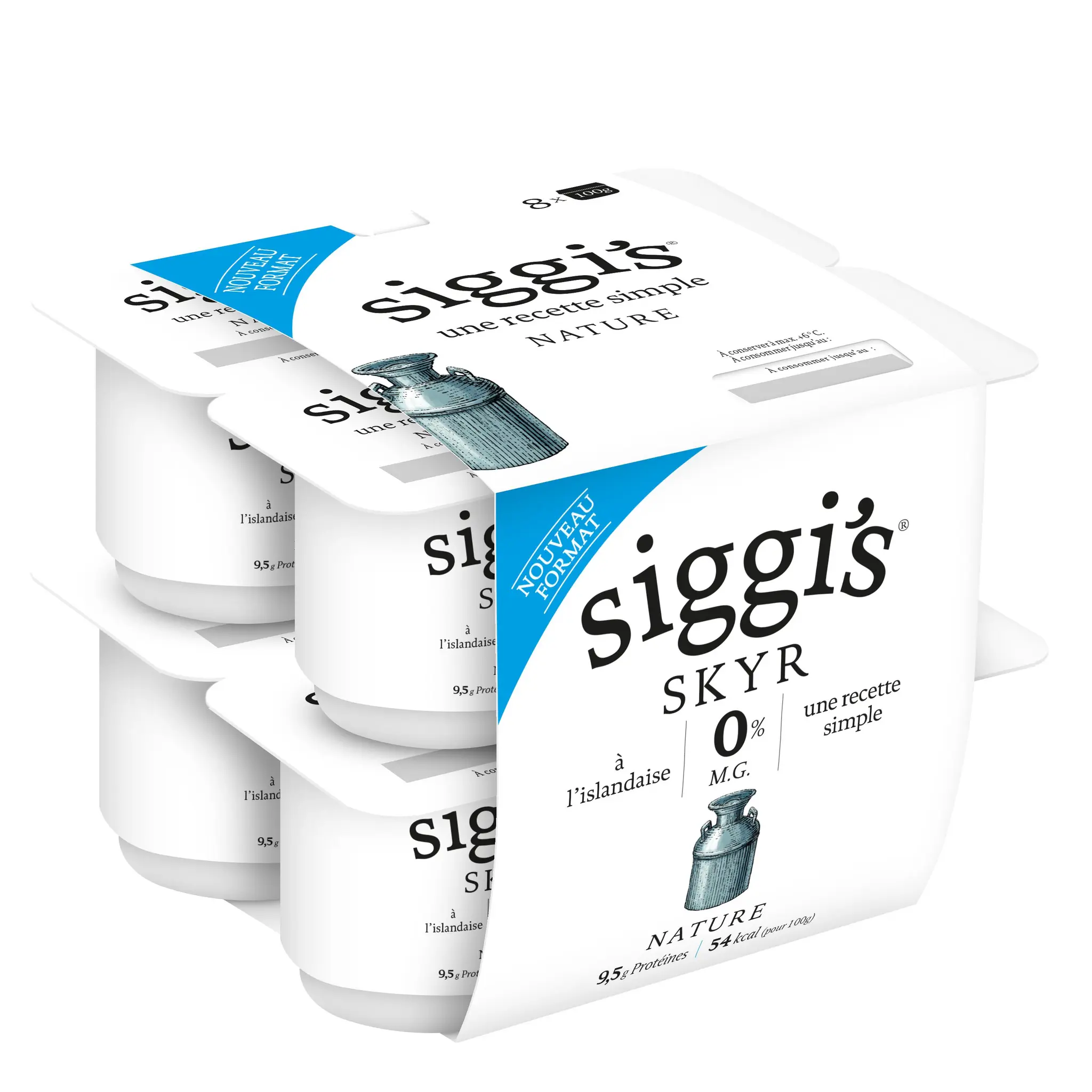 SIGGI'S Skyr nature 0% MG