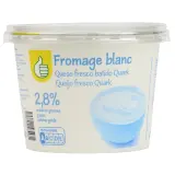 AUCHAN Fromage blanc au lait demi-écrémé nature