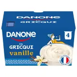 DANONE Yaourt à la grecque à la vanille