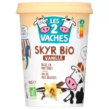 LES 2 VACHES Skyr à la vanille 0% MG bio