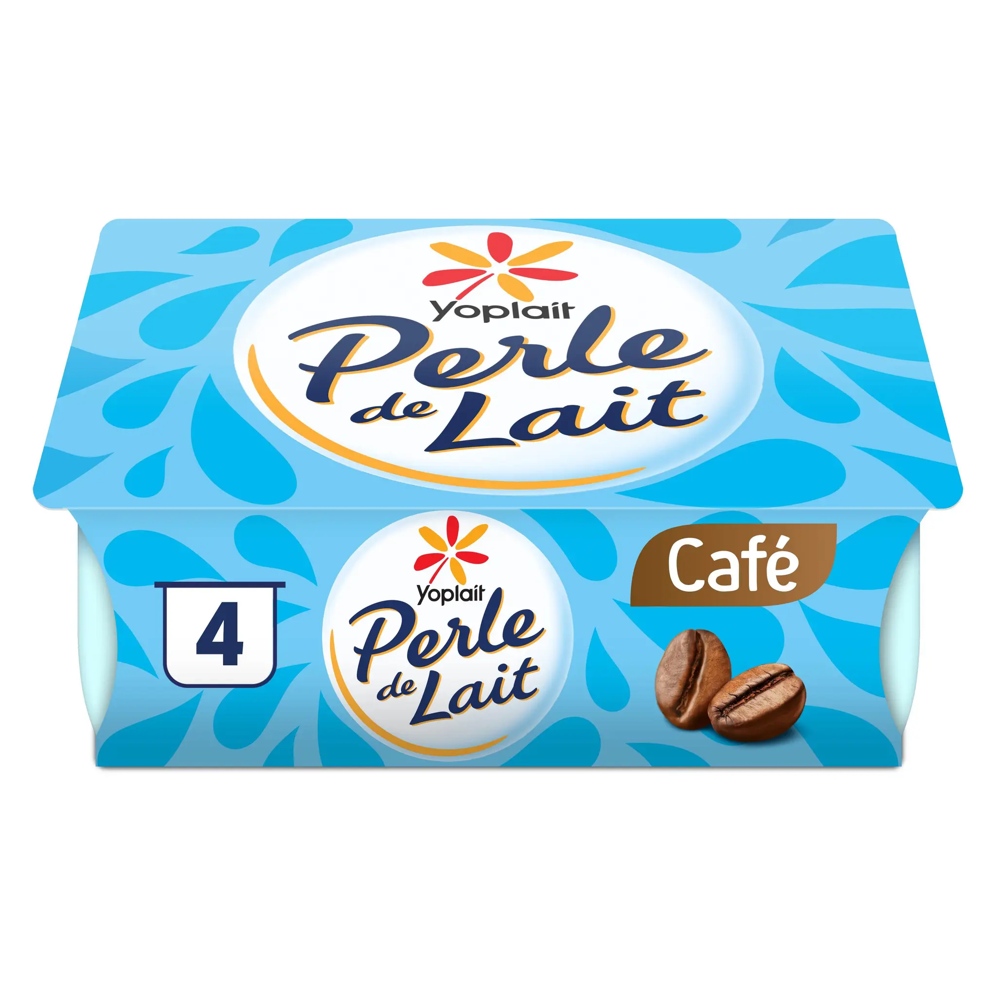 PERLE DE LAIT Yaourt brassé café