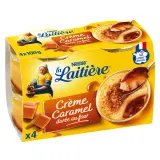 LA LAITIERE Crème caramel dorée au four