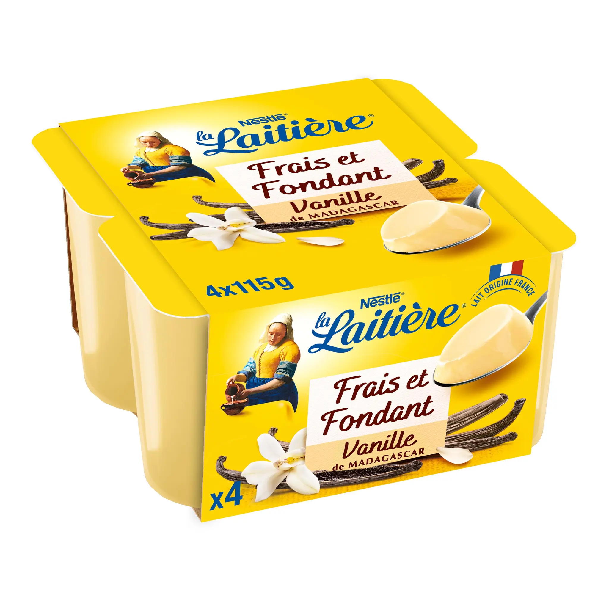LA LAITIERE Fondant à la vanille
