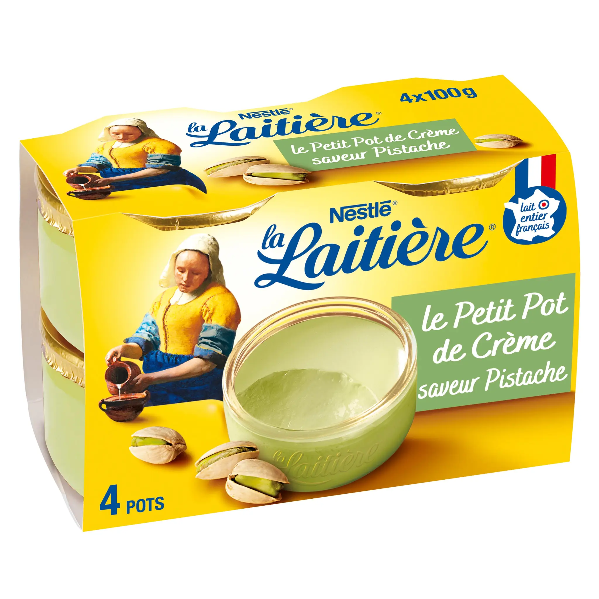 LA LAITIERE Pot de crème à la pistache