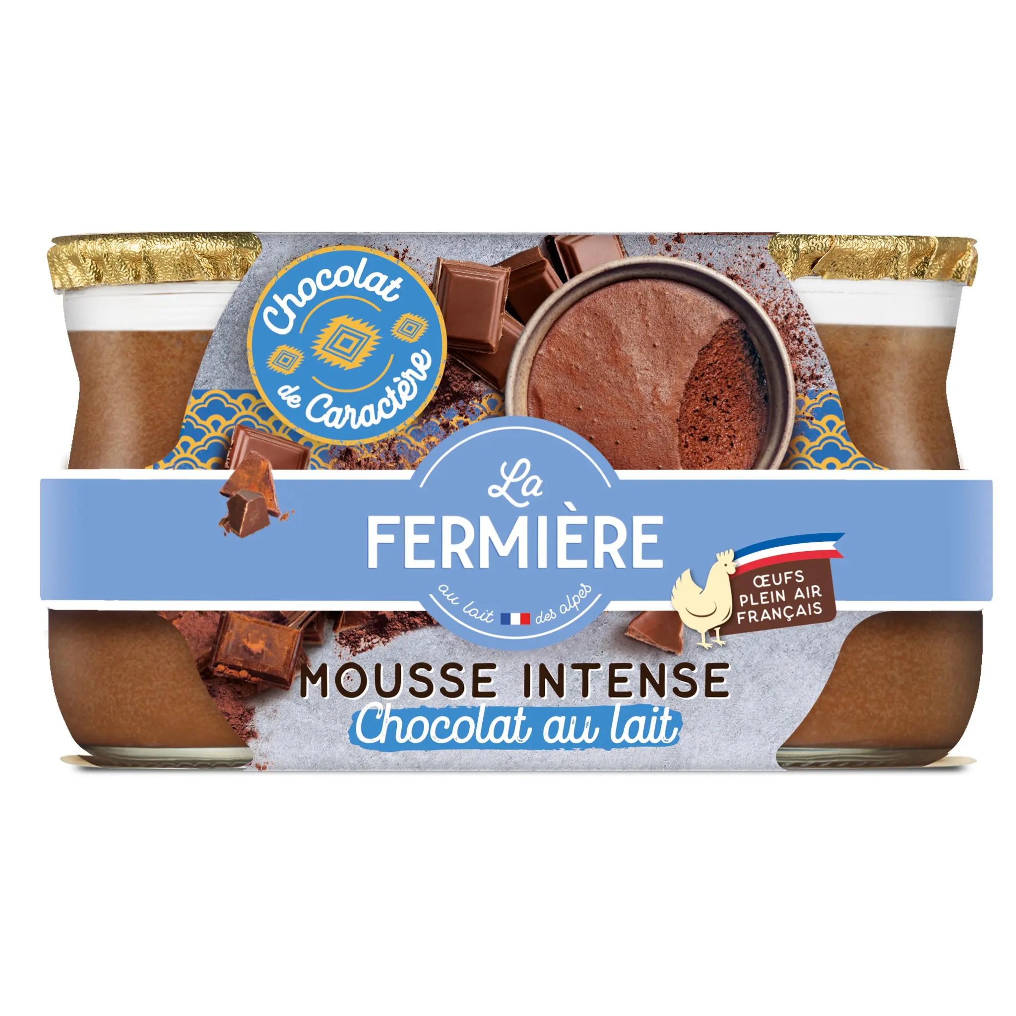 LA FERMIERE Mousse au chocolat au lait
