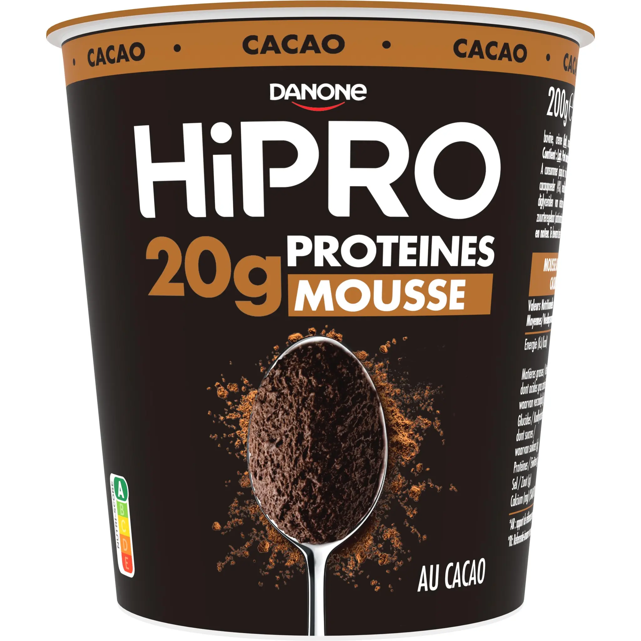 HIPRO Mousse au chocolat protéiné