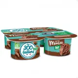 LES 300 LAITIERS BIO Mousse au chocolat