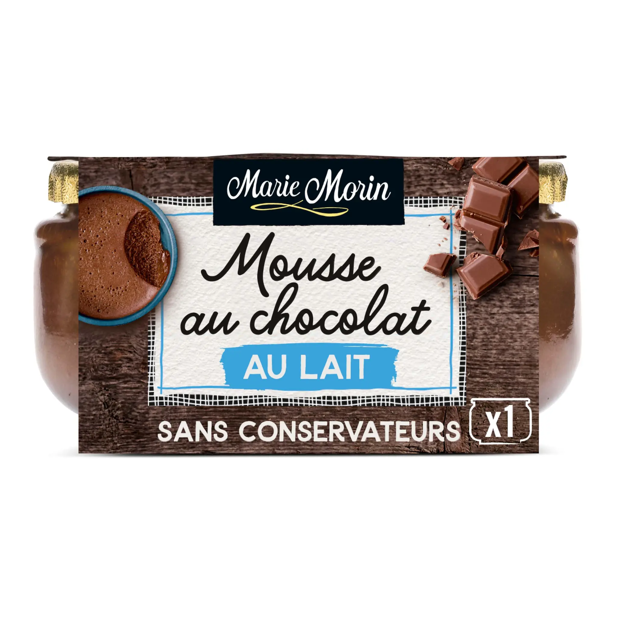 MARIE MORIN Mousse au chocolat au lait